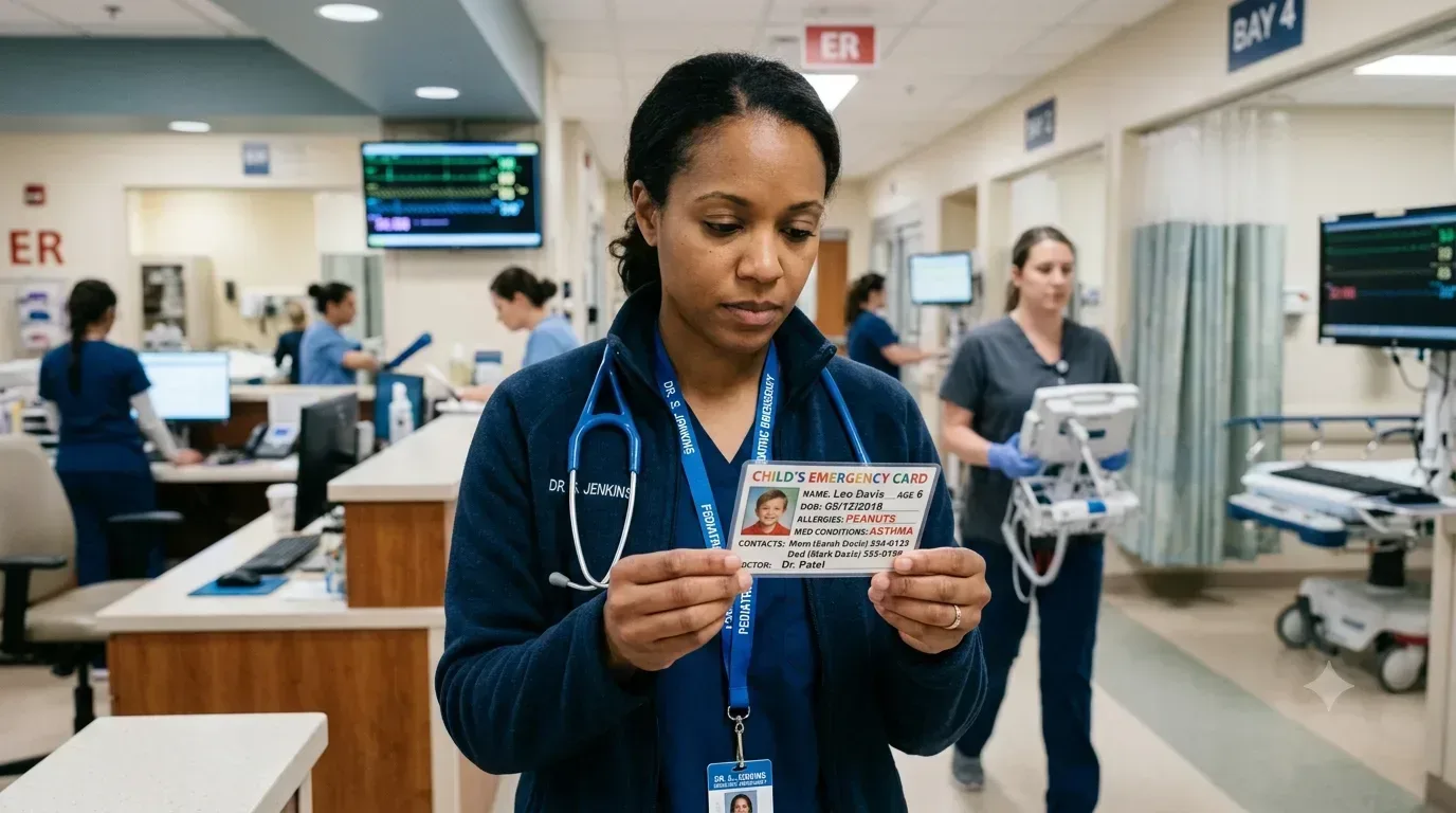 The Emergency Card: Because First Responders Shouldn't Have to Guess